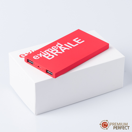 454 Power Bank สีแดง