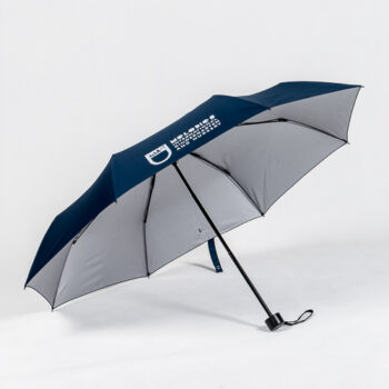 OFF_5511 ร่มพับ 3 ตอน Manual สีกรม