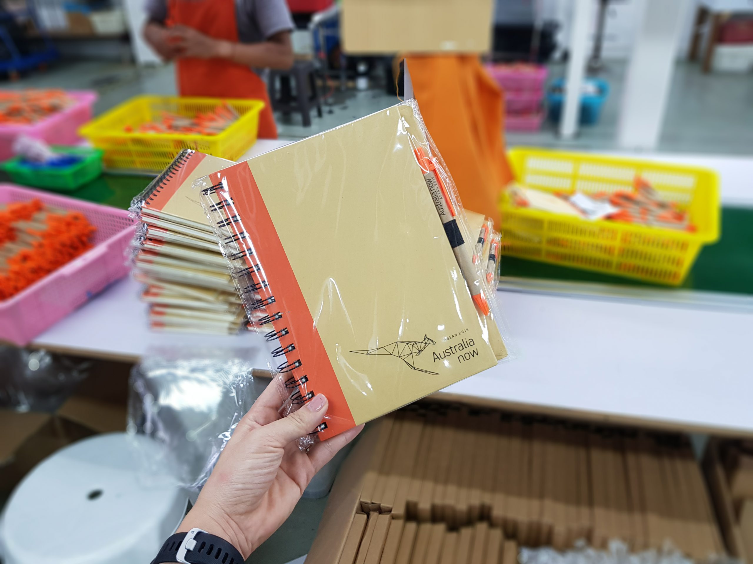 ผลงาน สมุดโน๊ต Austrlia now ของพรีเมี่ยม