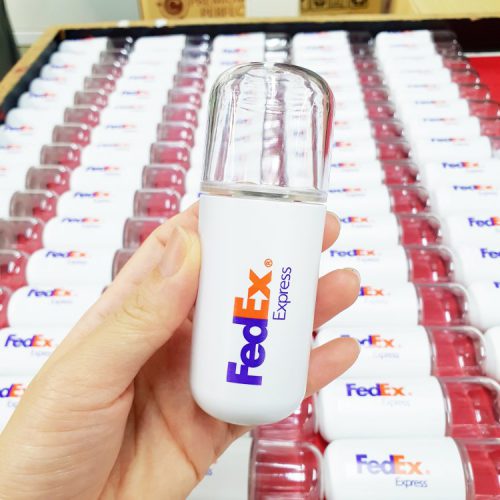 ผลงานเครื่องพ่นนาโน โลโก้ FEDEX