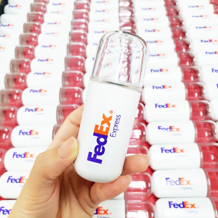 ผลงานเครื่องพ่นนาโน โลโก้ FEDEX