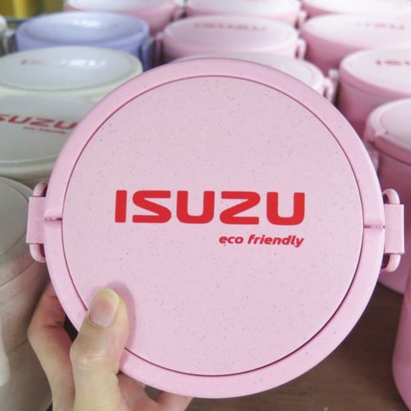 ผลงานกล่องข้าว ISUZU eco friendly