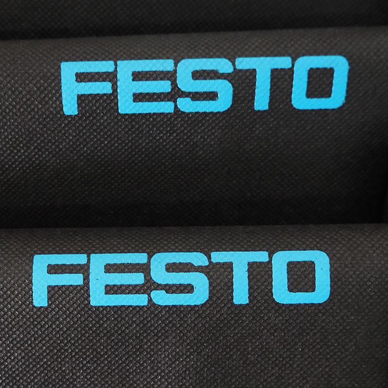 ผลงานถุงผ้า สกรีนโลโก้ FESTO