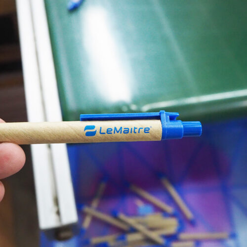 ผลงานสมุดโน้ต สกรีนโลโก้ LeMaitre