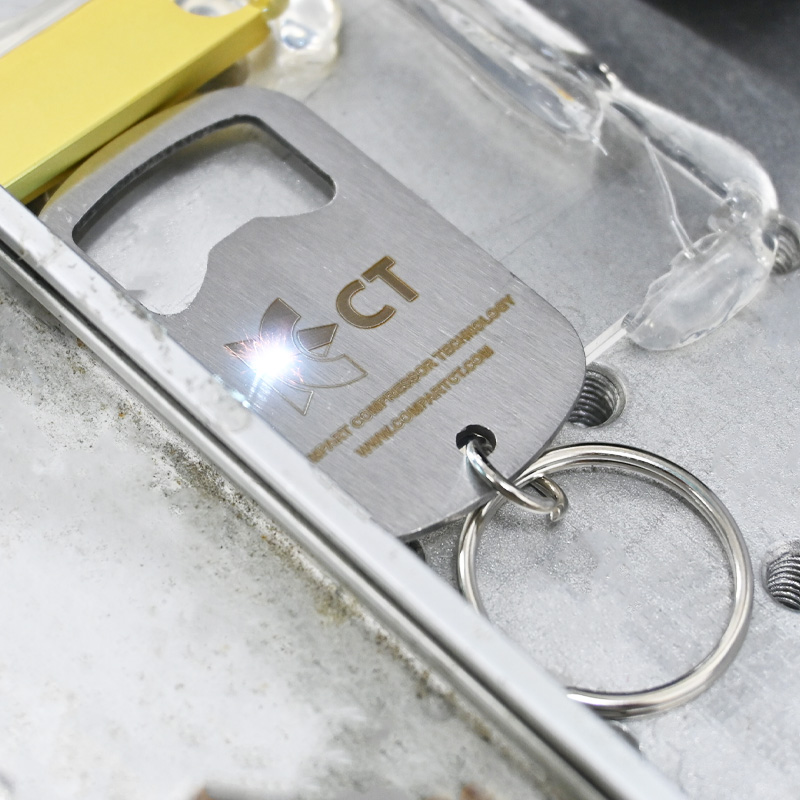 พวงกุญแจ-สกรีนโลโก้-Compart-Compressor-Technology