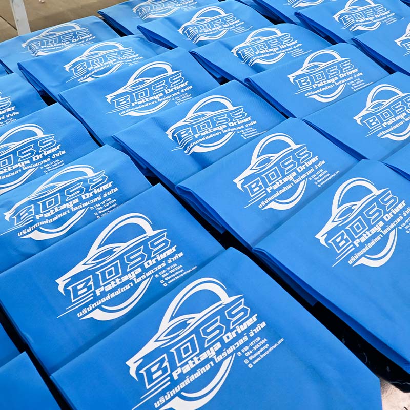 ถุงผ้า-สกรีน-BOSS-Pattaya-Driver