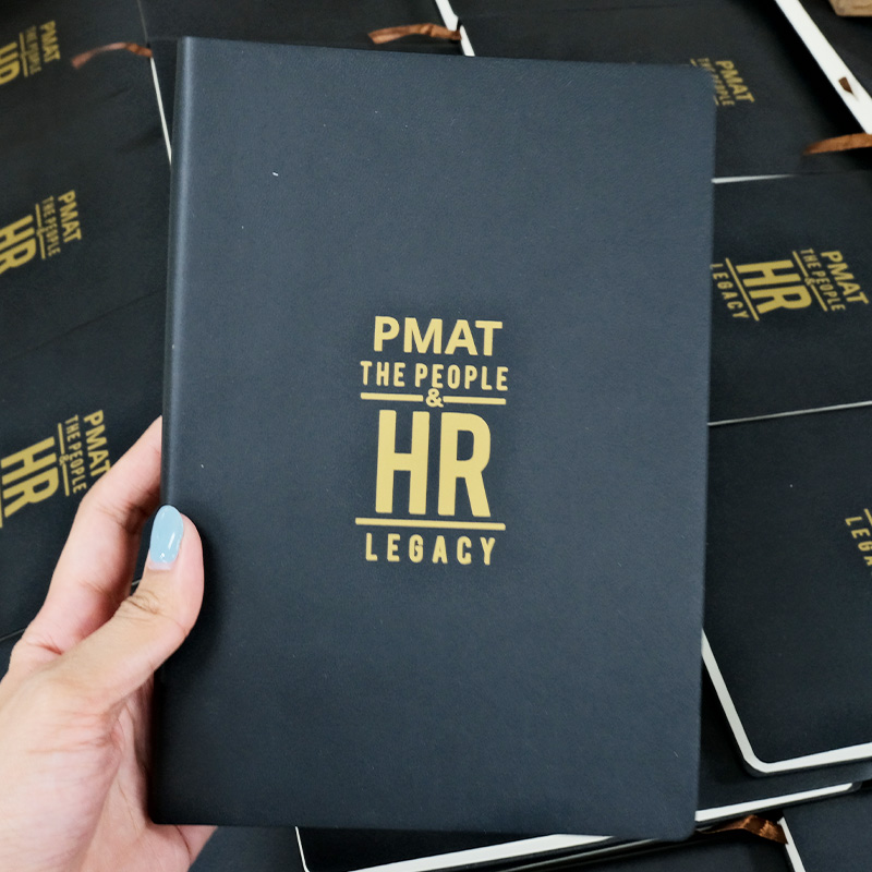 สมุดโน้ต-สกรีนโลโก้-PMAT-THE-PEOPLE-HR-LEGACY