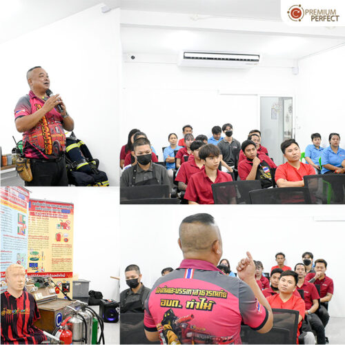 การฝึกอบรมและซ้อมดับเพลิงพร้อมอพยพหนีไฟ ประจำปี 2569 (1)