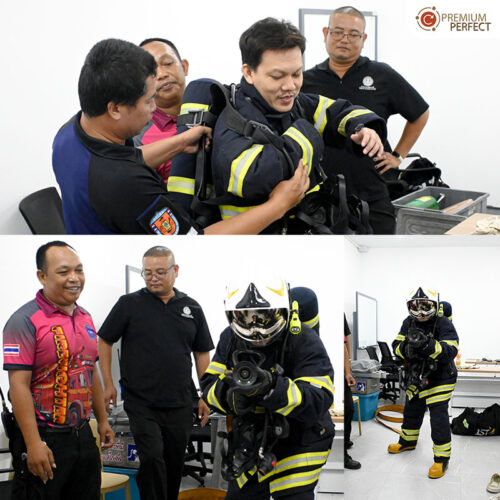 การฝึกอบรมและซ้อมดับเพลิงพร้อมอพยพหนีไฟ ประจำปี 2569 (3)