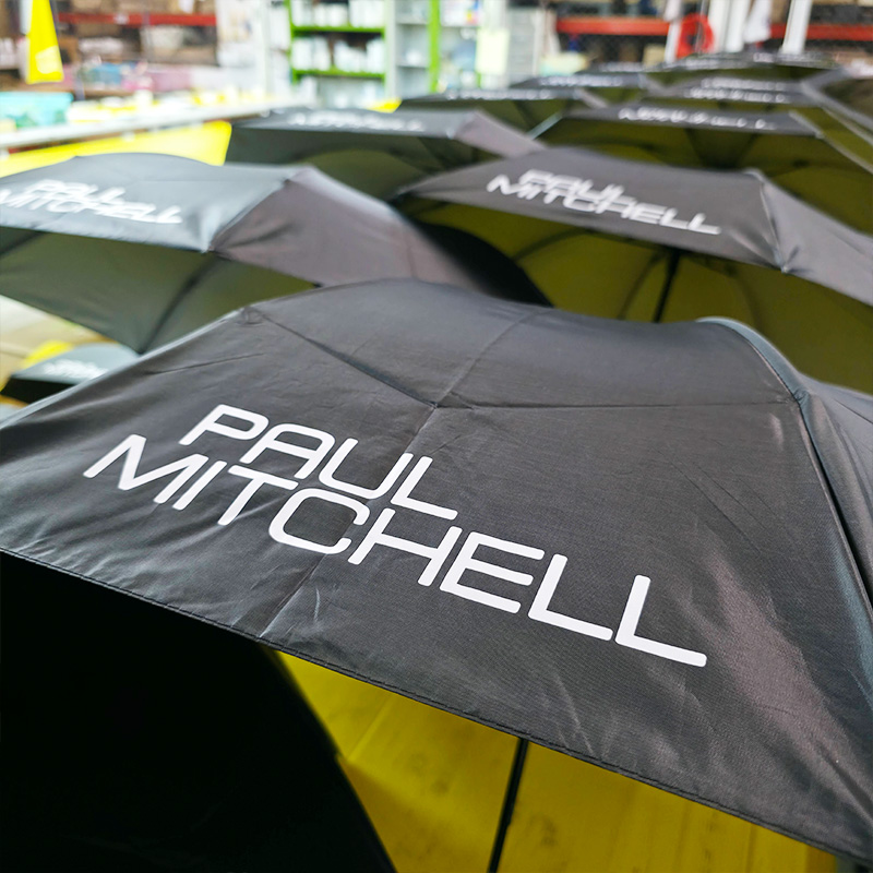 ร่ม-สกรีนโลโก้-PAUL-MITCCHELL